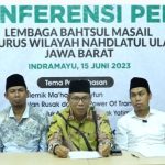 LBM NU Jawa Barat menggelar Jumpa Pers terkait hasil pembahasan tentang kontroversi Ma'had Al-Zaytun